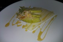 A honey, gorgonzola, and pecorino wakeup.