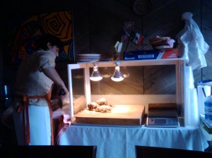 Cristina Martinez Doing What She Does Best.