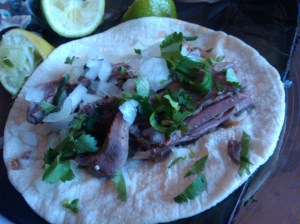 Lamb lengua barbacoa