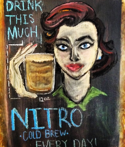 Best nitro cold brew in Philadelphia. Green Street Coffee. 