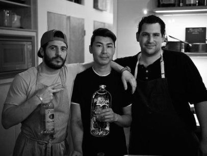 Balboa Dim Sum Casual Dinner Chefs: Ryan Fitzgerald, Huy Pham, and Alex Garfinkel. by Ronald Waite; courtesy of Balboa.