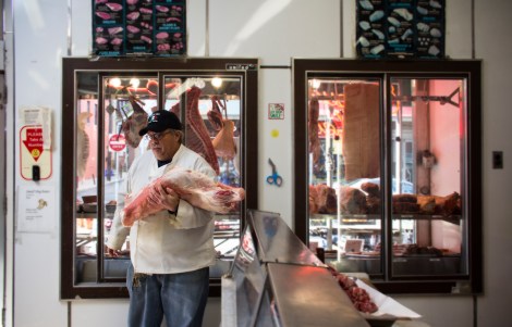 Cappuccio's Meat. Best sausage. Italian Market. Philly