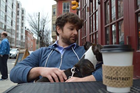 Outdoor sidewalk seating in Philly for you and your dog